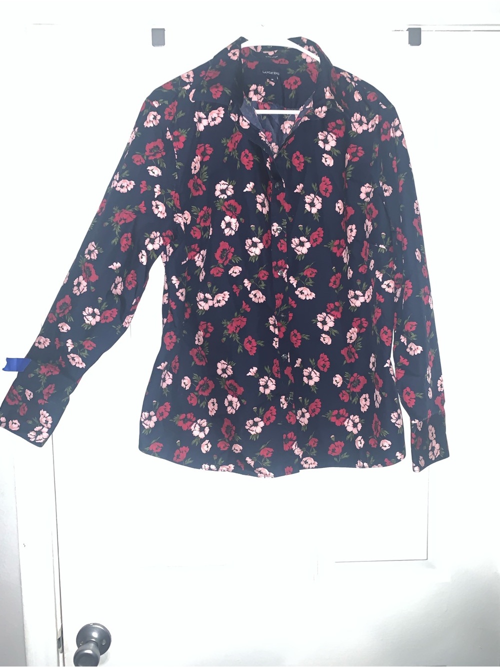 Women’s Lands’ End Button Up Shirt (Size 18) Used Rarely Worn